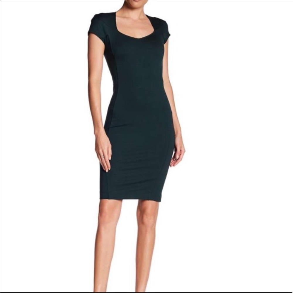 🇫🇷connection cap sleeve dress